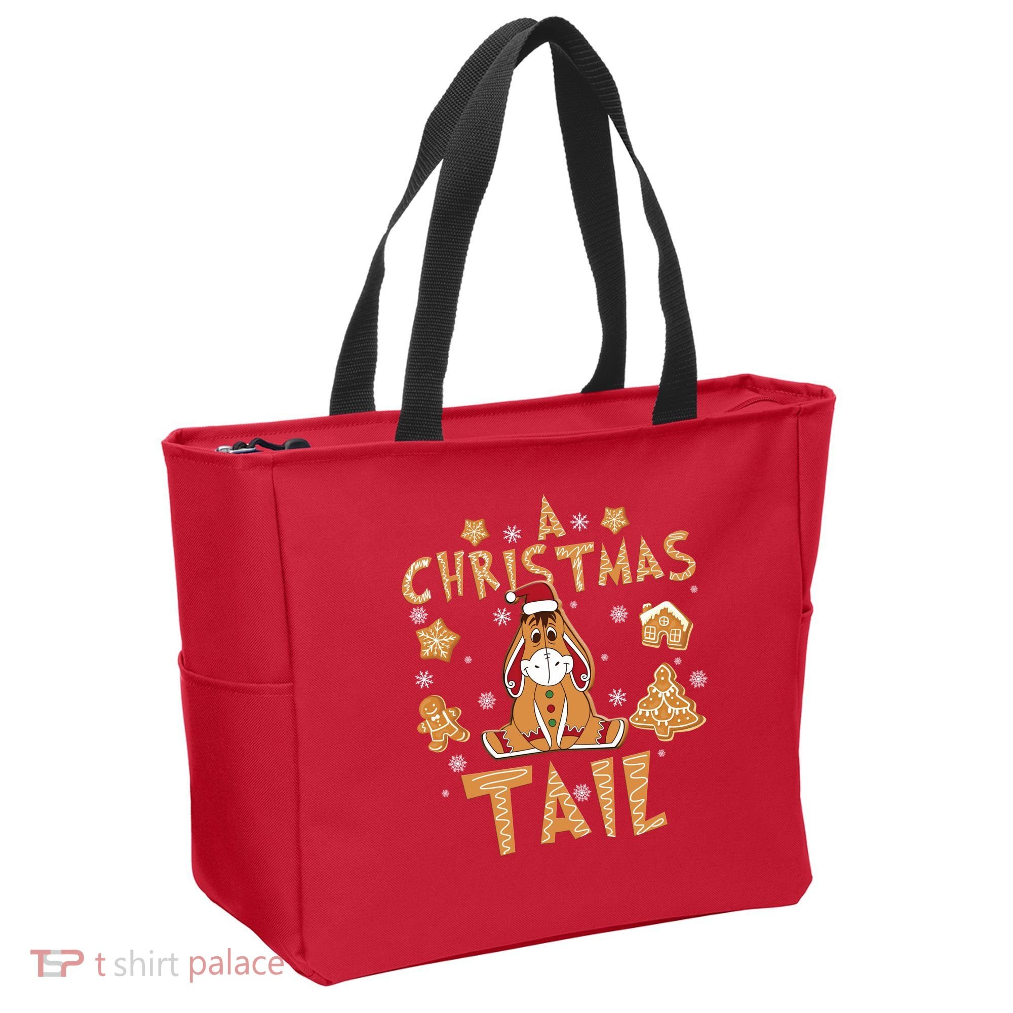 Eeyore Gingerbread Christmas Eeyore Gingerbread Tote Bag