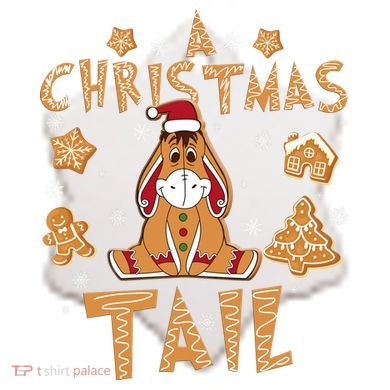 Eeyore Gingerbread Christmas Eeyore Gingerbread Ceramic Ornament