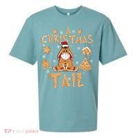 Eeyore Gingerbread Christmas Eeyore Gingerbread Sueded Cloud Jersey T-Shirt thumb 0