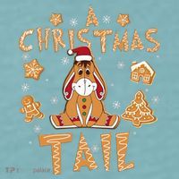 Eeyore Gingerbread Christmas Eeyore Gingerbread Sueded Cloud Jersey T-Shirt thumb 2