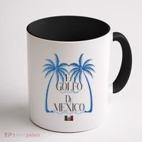 El Golfo De MéXico Dolphin Golf Of Mexico Coffee Mug thumb 1