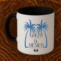 El Golfo De MéXico Dolphin Golf Of Mexico Coffee Mug thumb 2