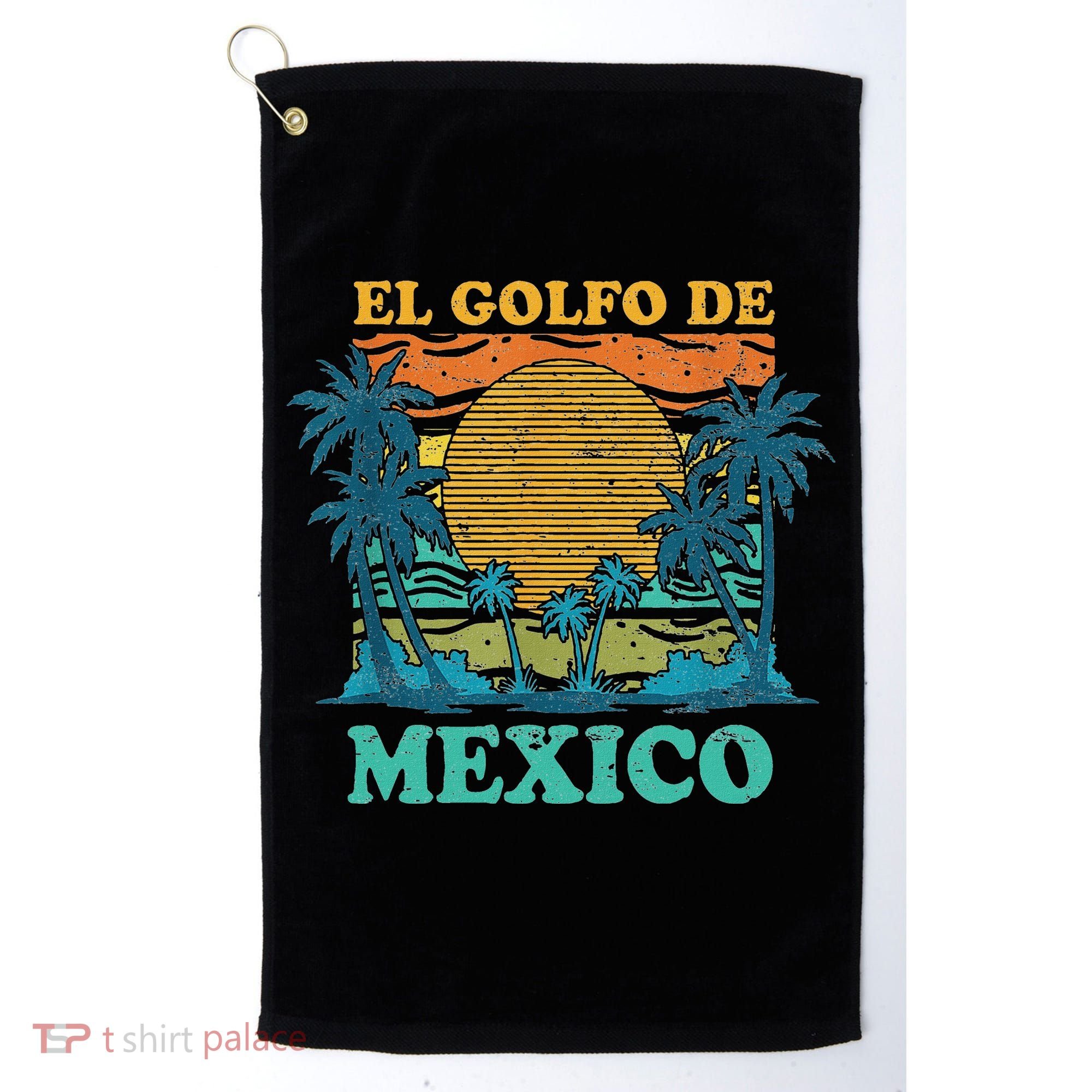 El Golfo De MéXico Golf Towel