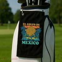 El Golfo De MéXico Golf Towel thumb 2