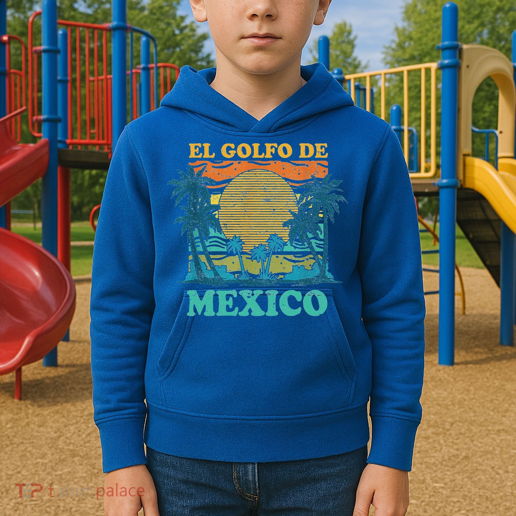 El Golfo De MéXico Kids Hoodie