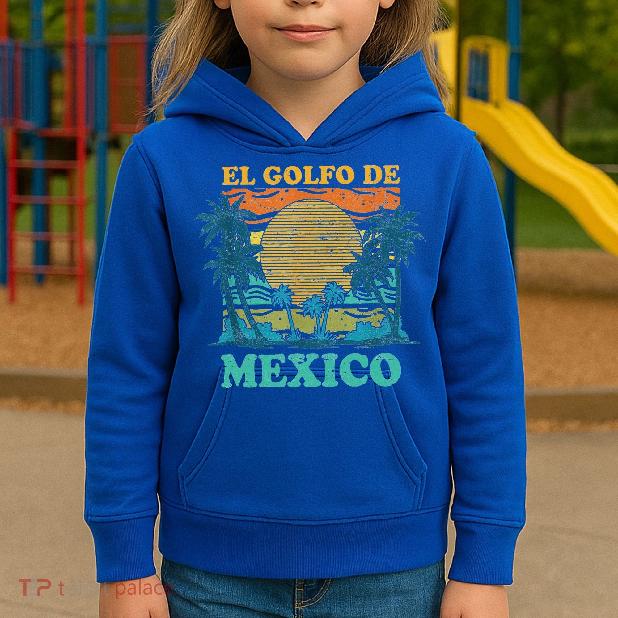 El Golfo De MéXico Kids Hoodie