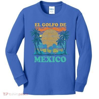 El Golfo De MéXico Kids Long Sleeve Shirt