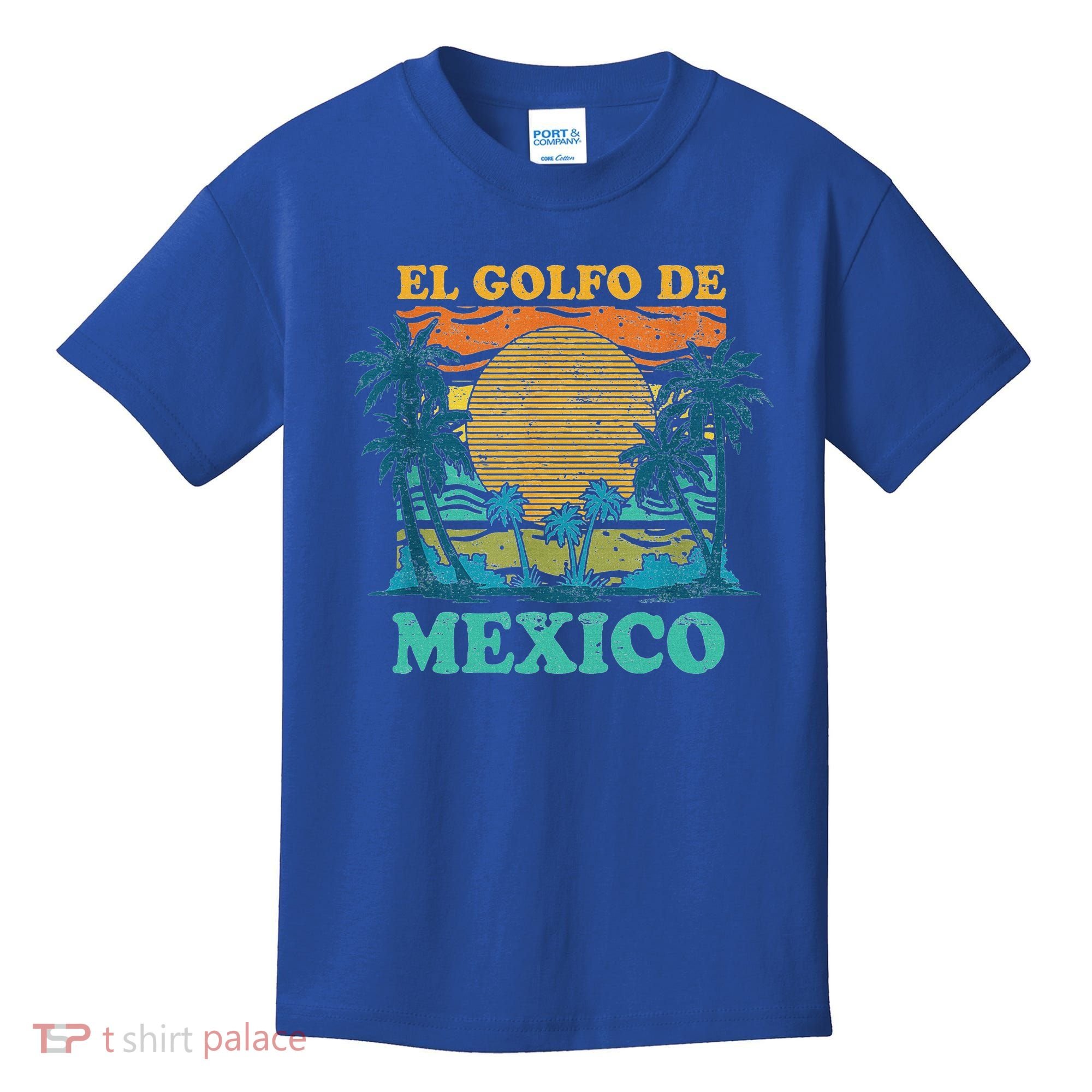 El Golfo De MéXico Kids T-Shirt