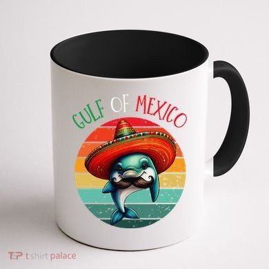 El Golfo De MéXico Dolphin Gulf Of Mexico Coffee Mug back