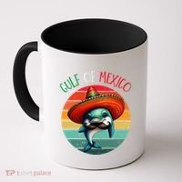 El Golfo De MéXico Dolphin Gulf Of Mexico Coffee Mug thumb 0