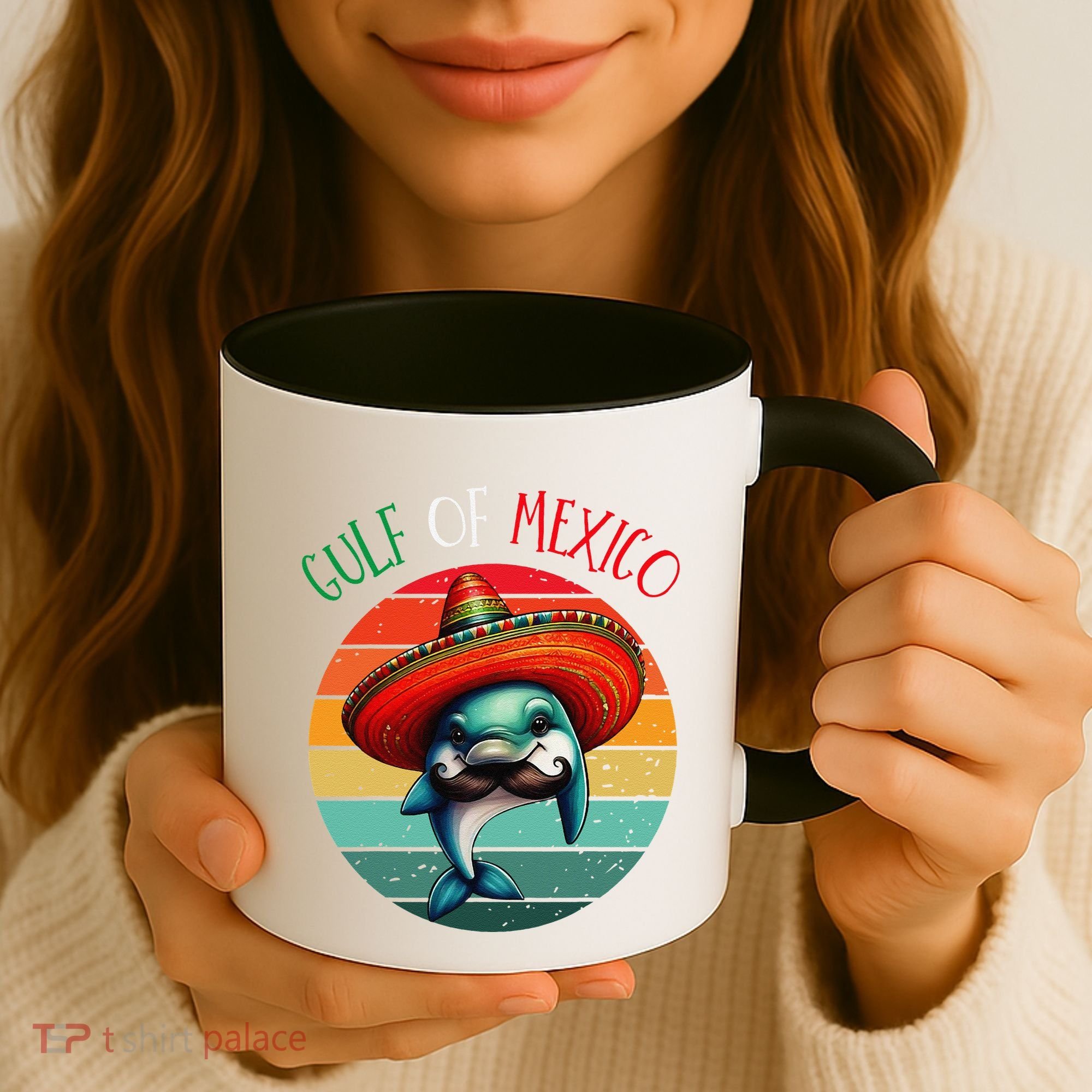 El Golfo De MéXico Dolphin Gulf Of Mexico Coffee Mug