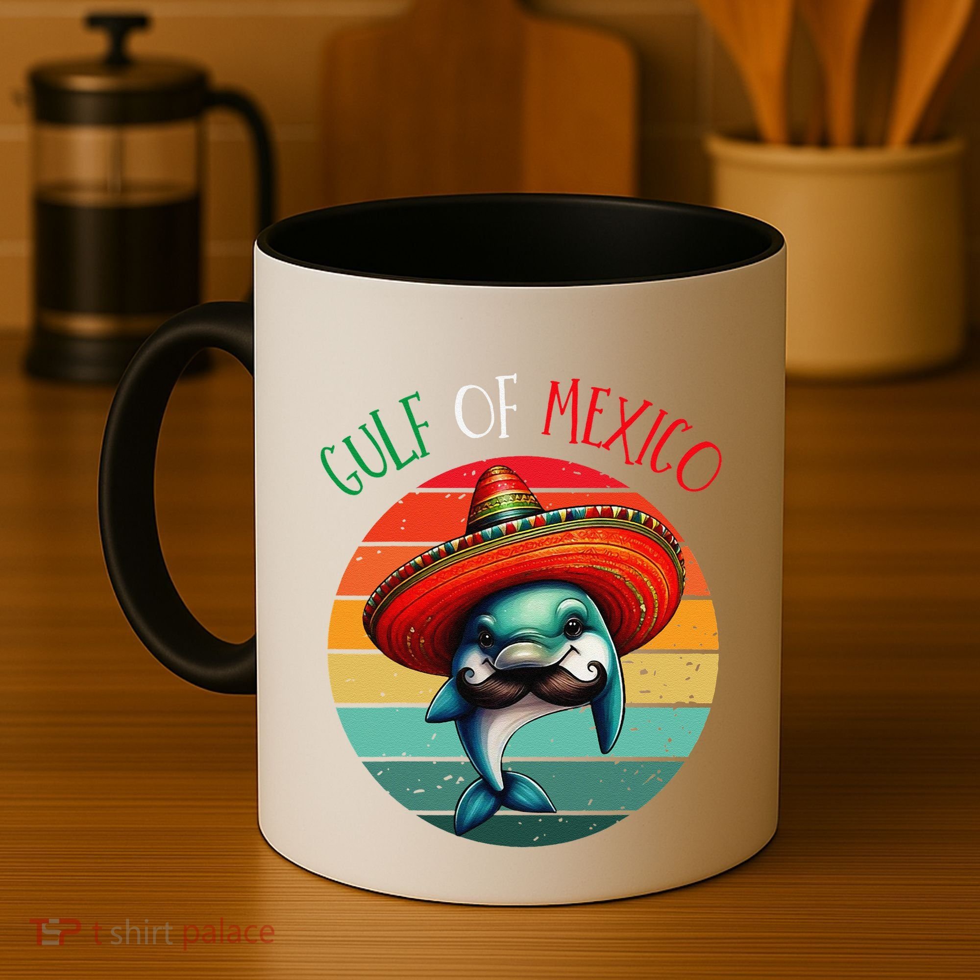 El Golfo De MéXico Dolphin Gulf Of Mexico Coffee Mug