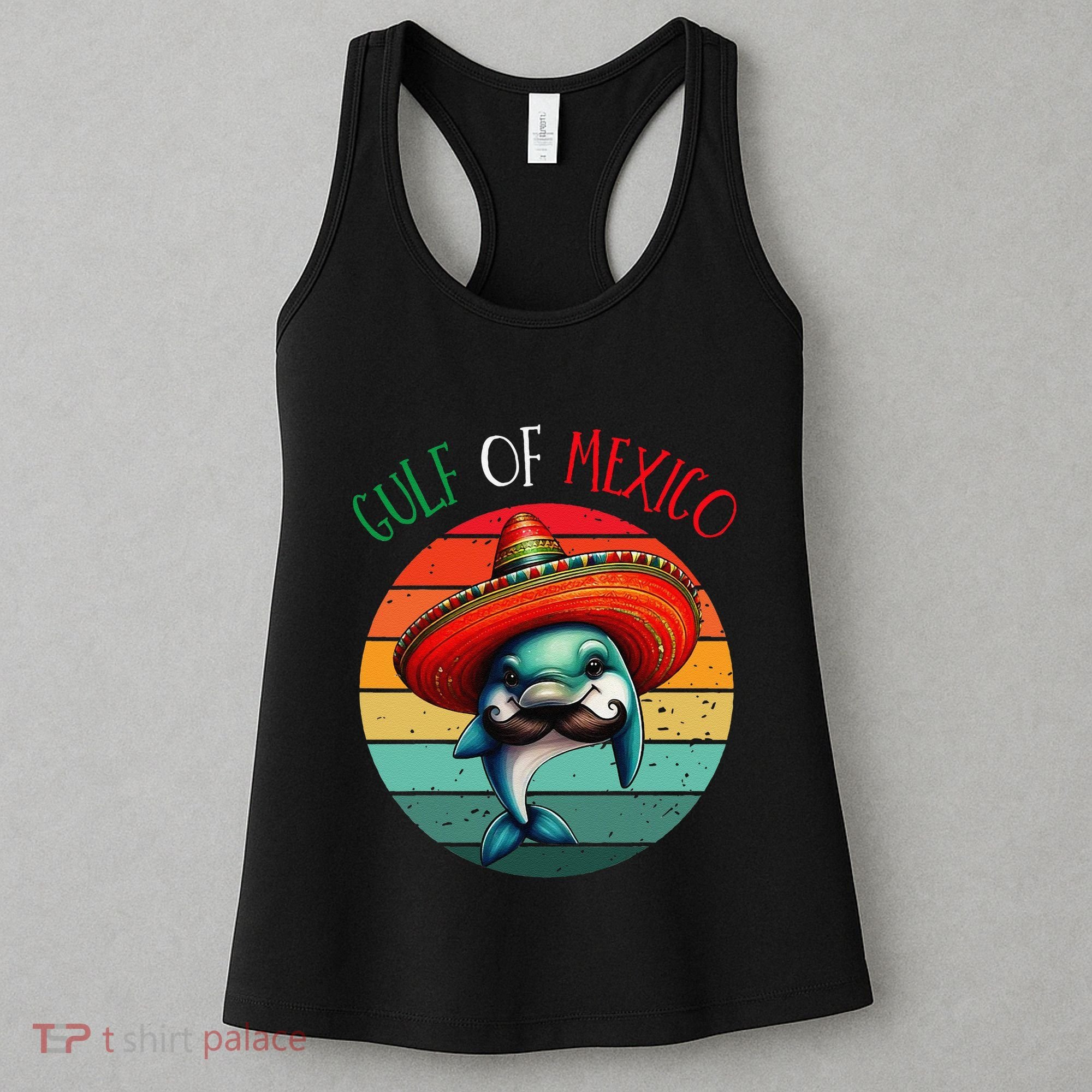 El Golfo De MéXico Dolphin Gulf Of Mexico Women's Tank Top