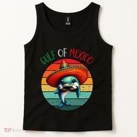El Golfo De MéXico Dolphin Gulf Of Mexico Tank Top thumb 2