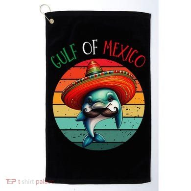 El Golfo De MéXico Dolphin Gulf Of Mexico Golf Towel