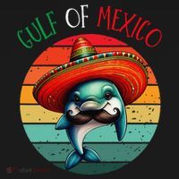 El Golfo De MéXico Dolphin Gulf Of Mexico Women's T-Shirt thumb 6