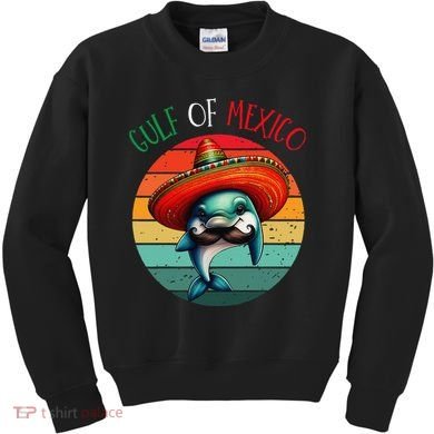 El Golfo De MéXico Dolphin Gulf Of Mexico Kids Sweatshirt