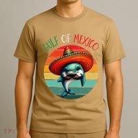 El Golfo De MéXico Dolphin Gulf Of Mexico T-Shirt thumb 3
