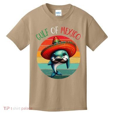 El Golfo De MéXico Dolphin Gulf Of Mexico Kids T-Shirt