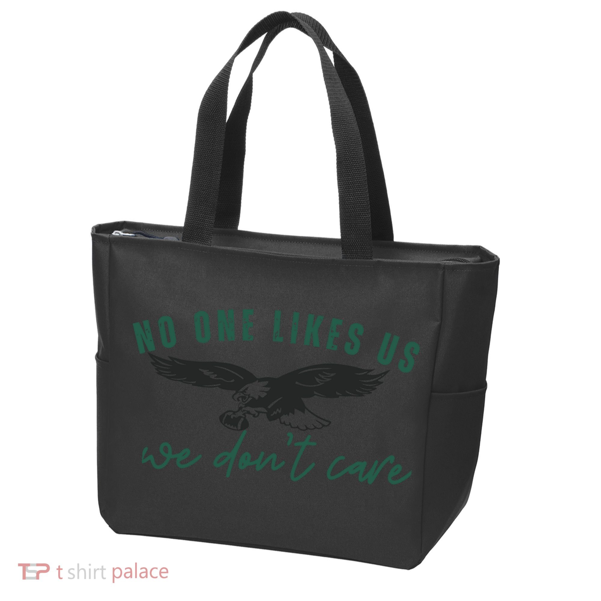 Eagles Game Day Football Tote Bag