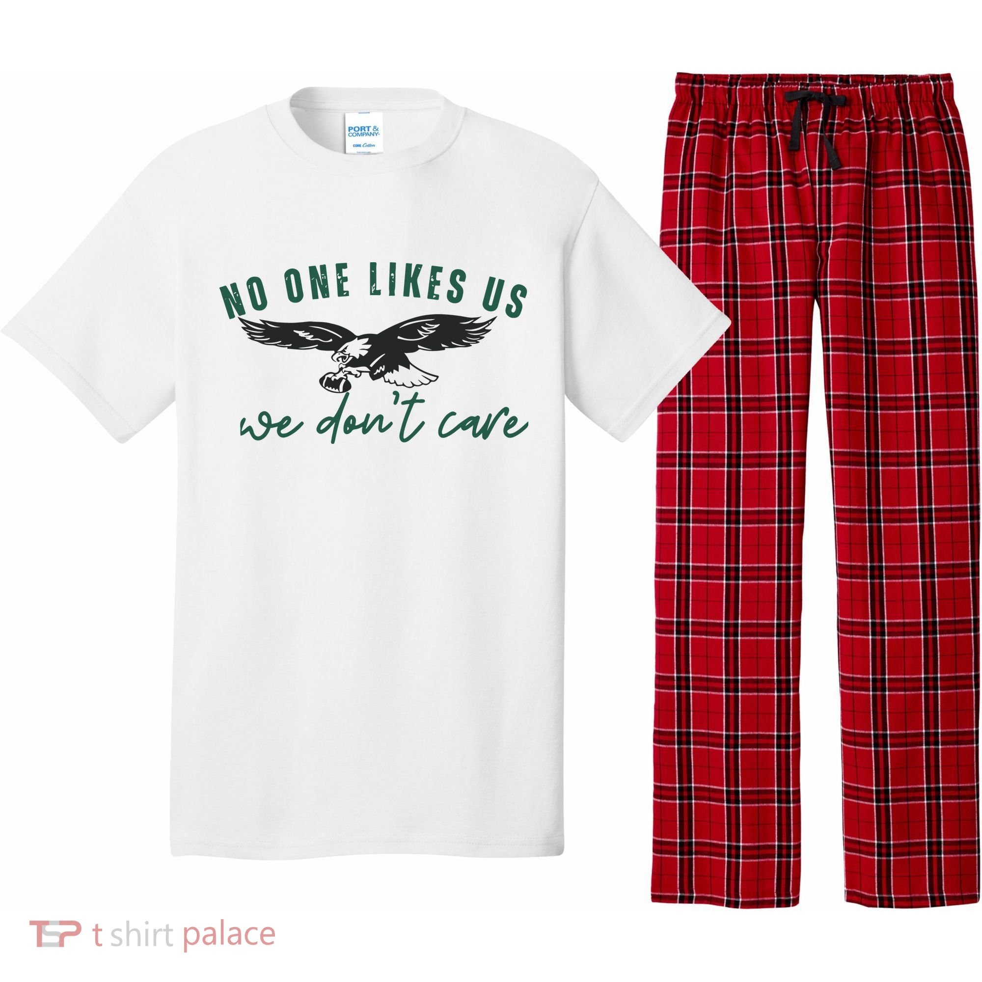 Eagles Game Day Football Pajama Set