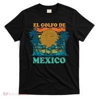 El Golfo De MéXico Retro Vintage Beach Gulf Of Mexico T-Shirt thumb 0