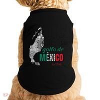 El Golfo De MéXico Gulf Of Mexico Est 1550 Historic Map Doggie Tank thumb 0