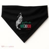 El Golfo De MéXico Gulf Of Mexico Est 1550 Historic Map USA-Made Doggie Bandana thumb 0