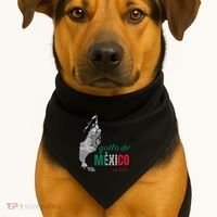 El Golfo De MéXico Gulf Of Mexico Est 1550 Historic Map USA-Made Doggie Bandana thumb 1