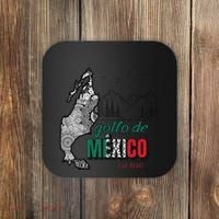 El Golfo De MéXico Gulf Of Mexico Est 1550 Historic Map Coaster thumb 0