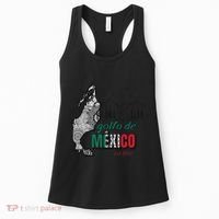 El Golfo De MéXico Gulf Of Mexico Est 1550 Historic Map Women's Tank Top thumb 0