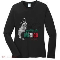 El Golfo De MéXico Gulf Of Mexico Est 1550 Historic Map Women's Long Sleeve Shirt thumb 0