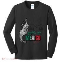 El Golfo De MéXico Gulf Of Mexico Est 1550 Historic Map Kids Long Sleeve Shirt thumb 0