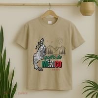 El Golfo De MéXico Gulf Of Mexico Est 1550 Historic Map T-Shirt thumb 2