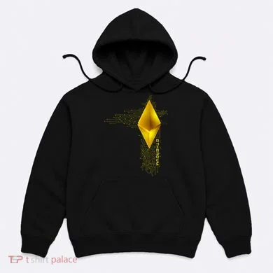 Ethereum GOLD ETH Cryptocurrency Bitcoin Hoodie