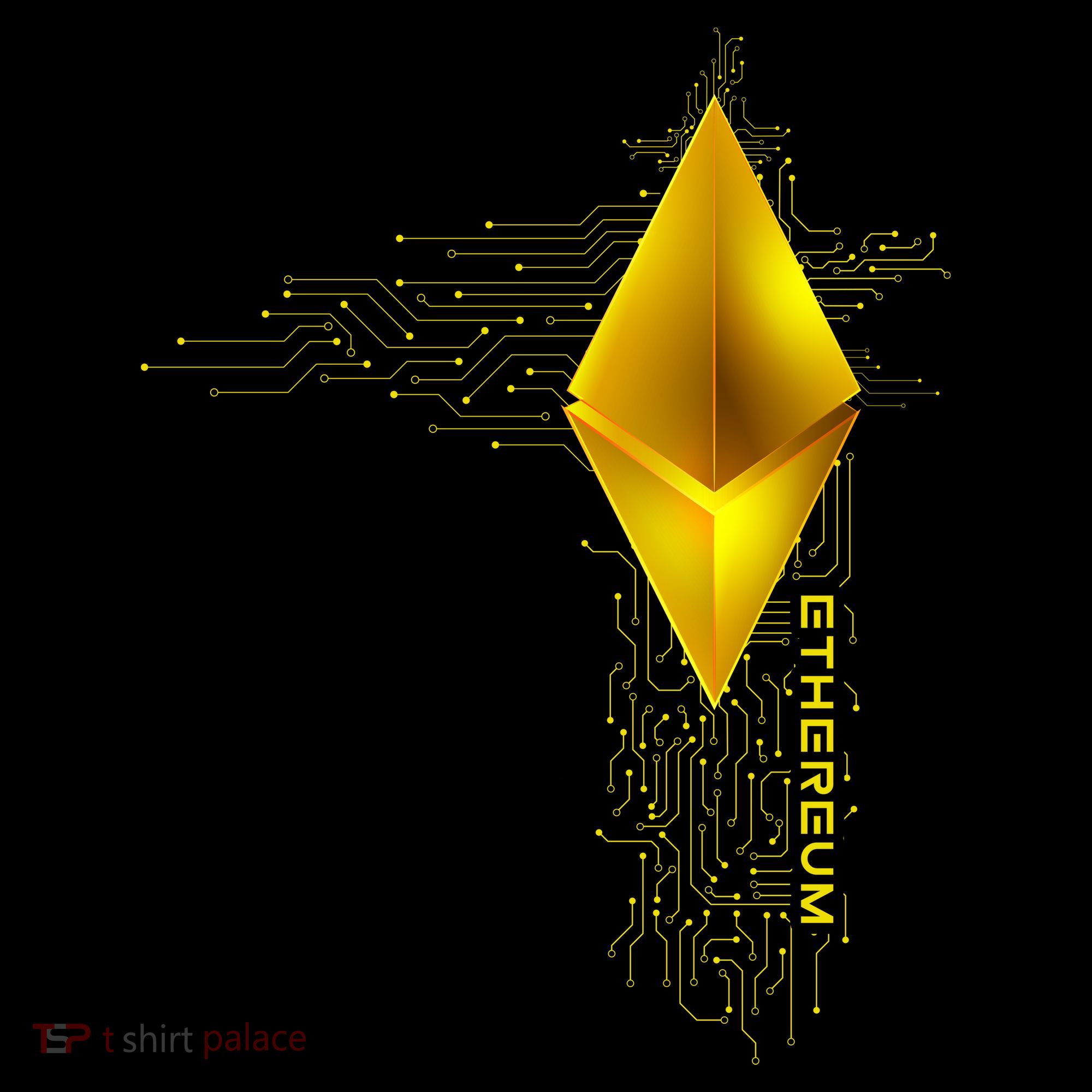 Ethereum GOLD ETH Cryptocurrency Bitcoin Hoodie