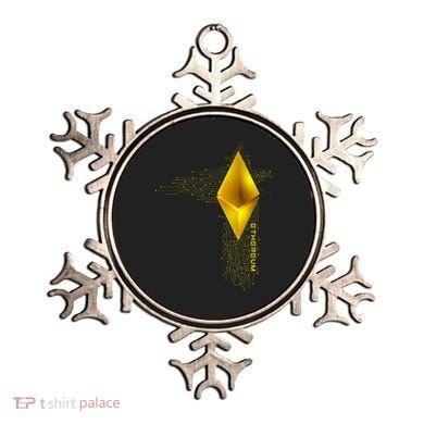 Ethereum GOLD ETH Cryptocurrency Bitcoin Ornament