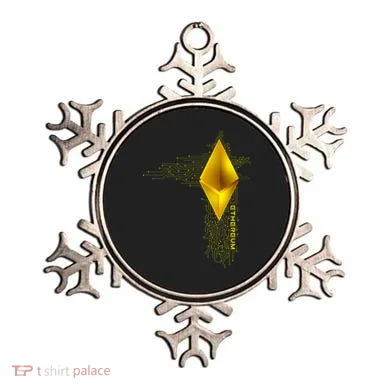 Ethereum GOLD ETH Cryptocurrency Bitcoin Ornament