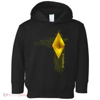 Ethereum GOLD ETH Cryptocurrency Bitcoin Toddler Hoodie thumb 0