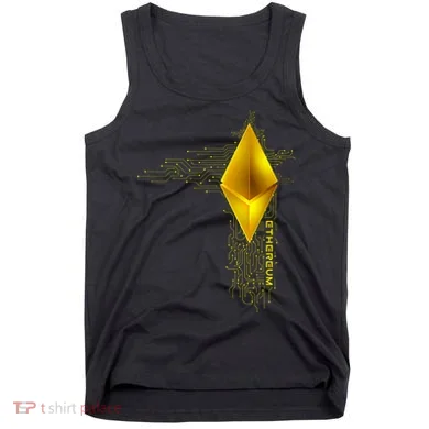 Ethereum GOLD ETH Cryptocurrency Bitcoin Tank Top