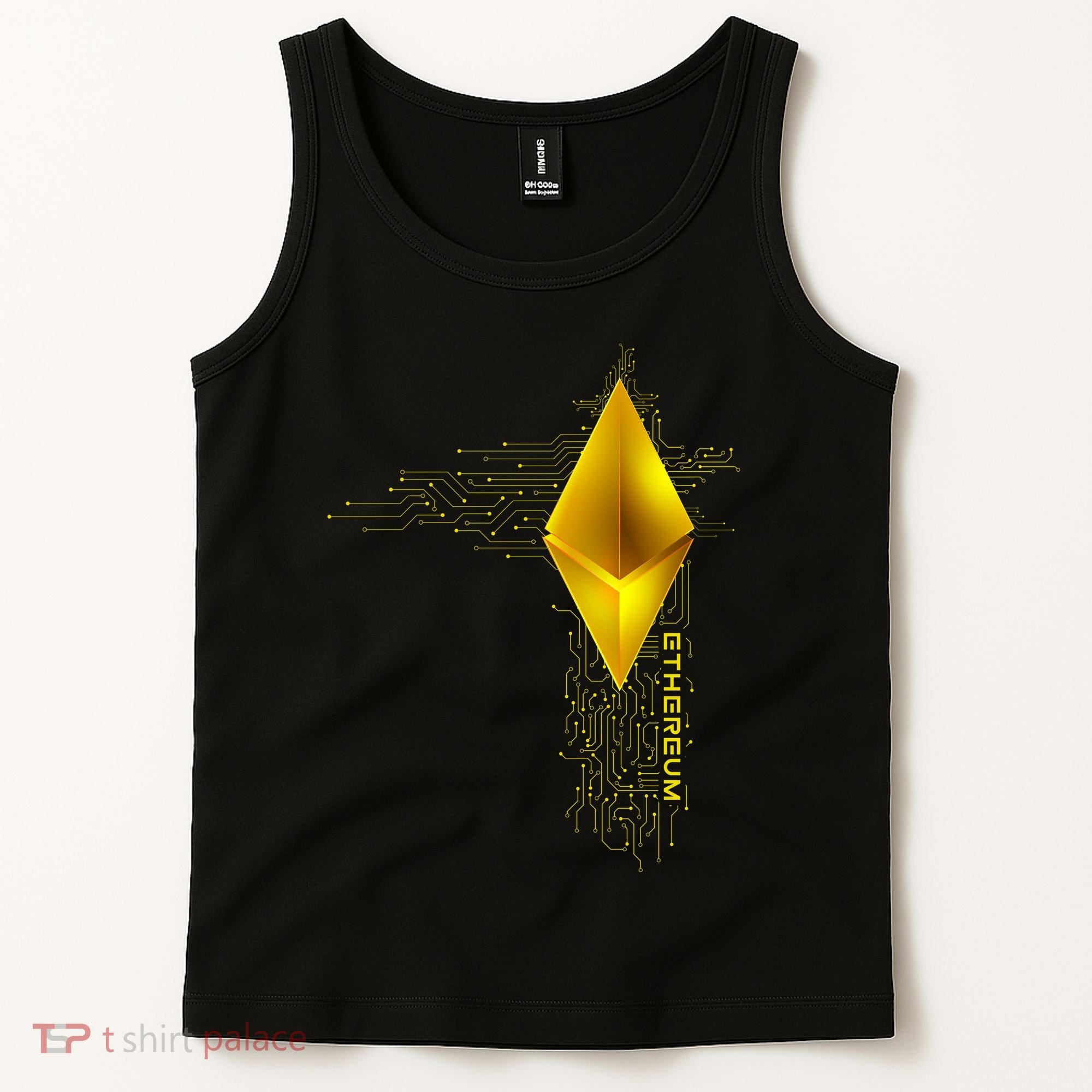 Ethereum GOLD ETH Cryptocurrency Bitcoin Tank Top