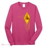 Ethereum GOLD ETH Cryptocurrency Bitcoin Long Sleeve Shirt thumb 0
