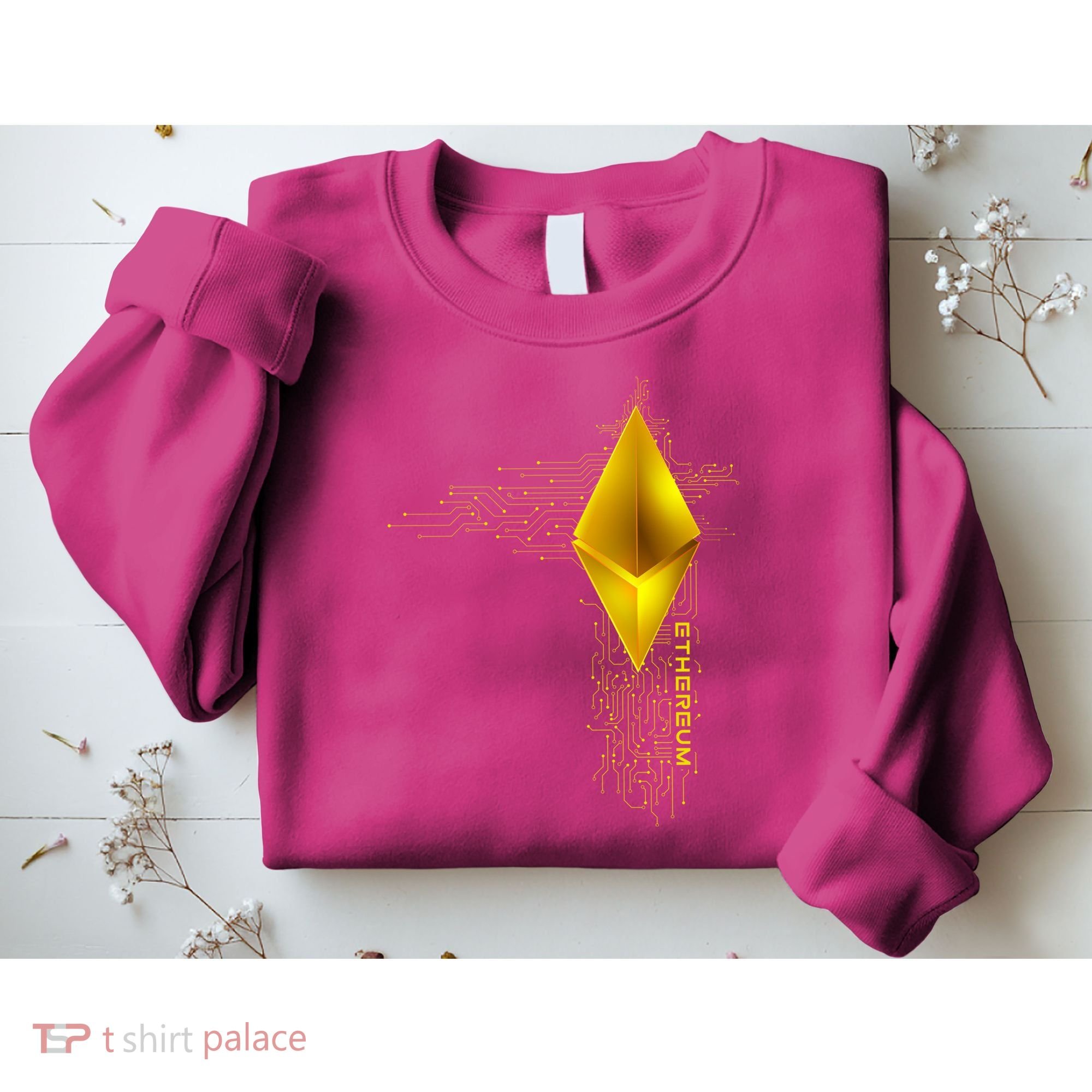 Ethereum GOLD ETH Cryptocurrency Bitcoin Sweatshirt
