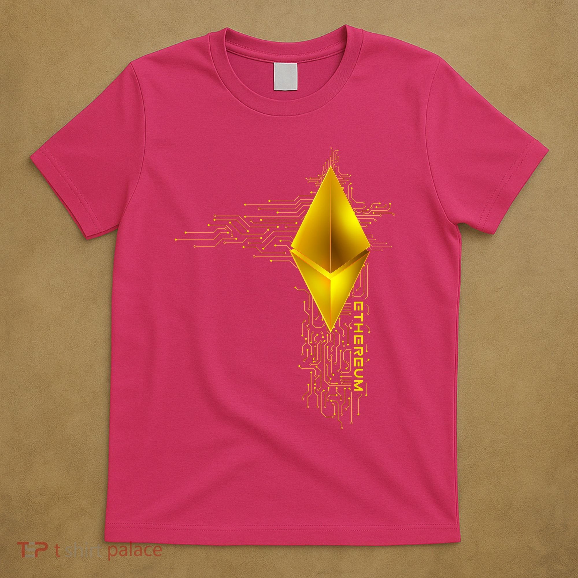 Ethereum GOLD ETH Cryptocurrency Bitcoin T-Shirt