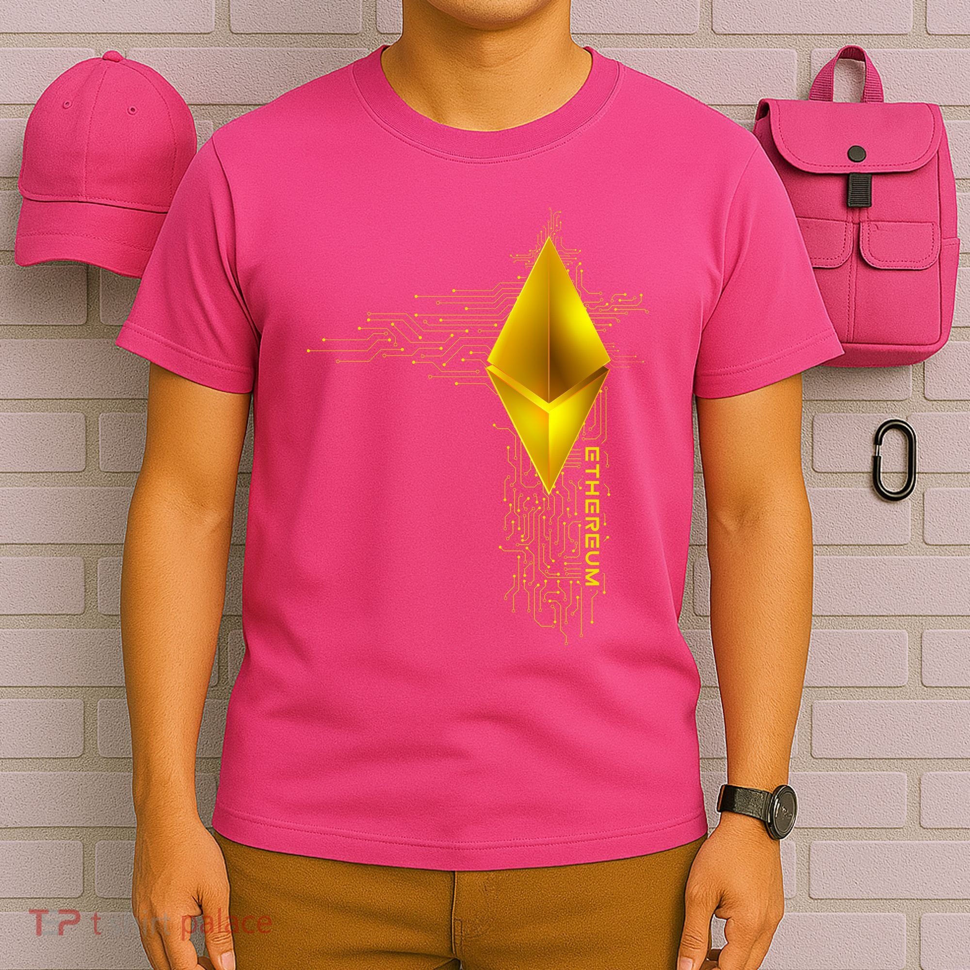 Ethereum GOLD ETH Cryptocurrency Bitcoin T-Shirt