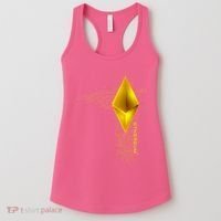 Ethereum GOLD ETH Cryptocurrency Bitcoin Women's Tank Top thumb 0