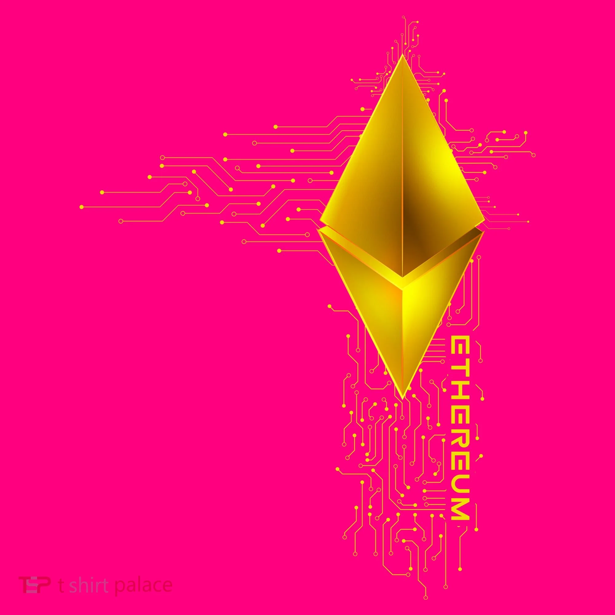 Ethereum GOLD ETH Cryptocurrency Bitcoin Women's Tank Top