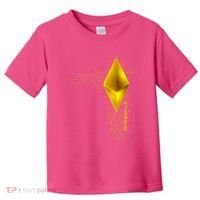Ethereum GOLD ETH Cryptocurrency Bitcoin Toddler T-Shirt thumb 0