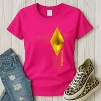 Ethereum GOLD ETH Cryptocurrency Bitcoin Women's T-Shirt thumb 3