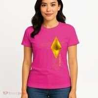 Ethereum GOLD ETH Cryptocurrency Bitcoin Women's T-Shirt thumb 4
